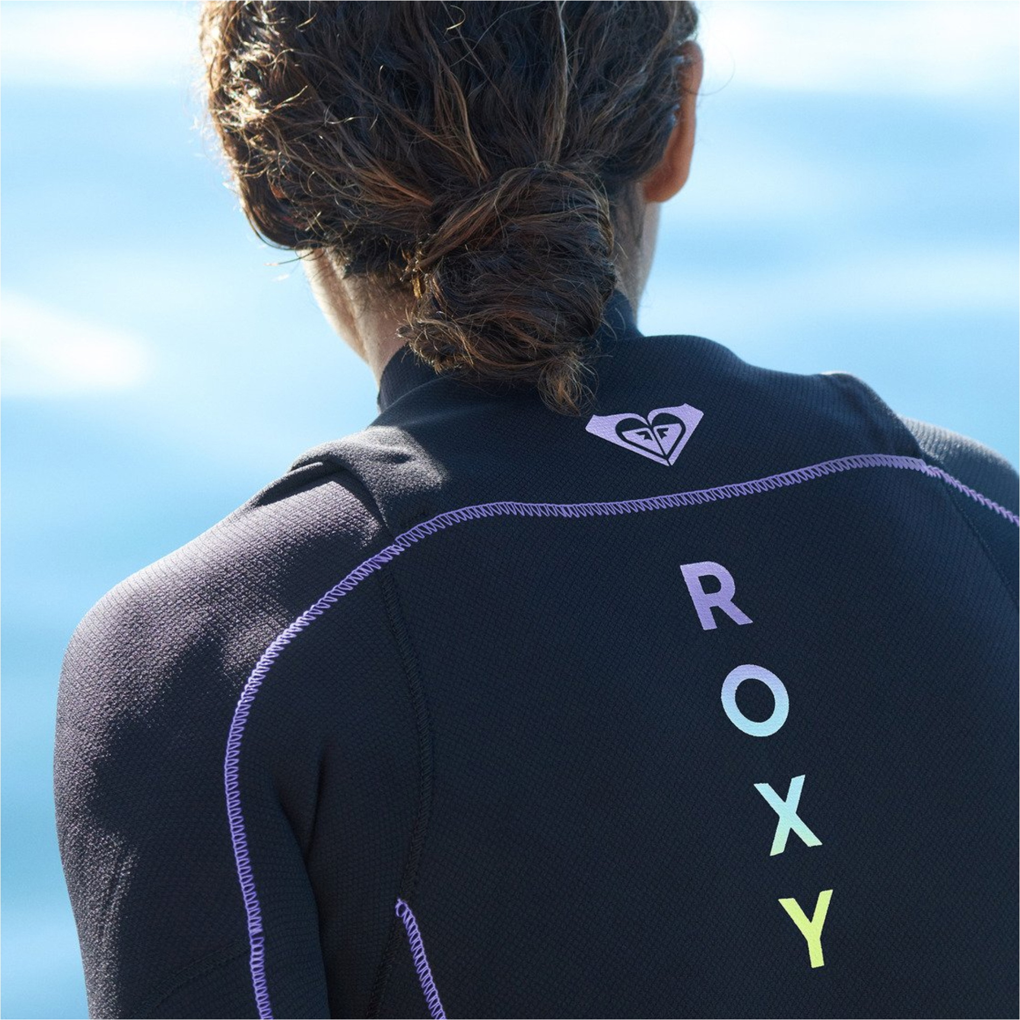 2026 Roxy Womens Elite Xtra Stretch 2mm Chest Zip Long Sleeve Spring Wetsuit 26BW243501 - Dahlia